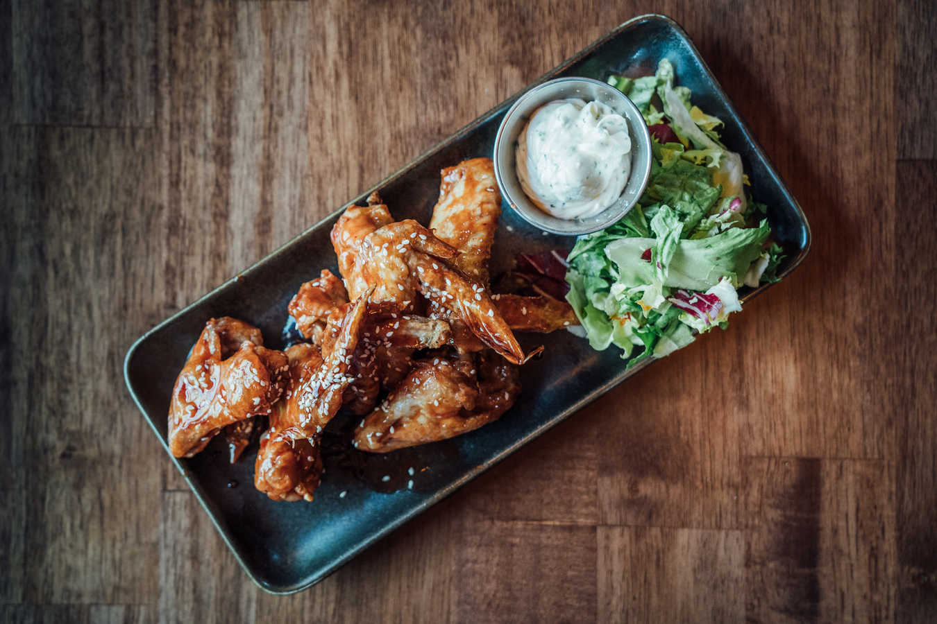 SMOKEY  BBQ WINGS